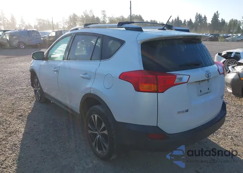 2015 Toyota Rav4 Limited z USA, uszkodzony, nr VIN 2T3DFREV7FW380533